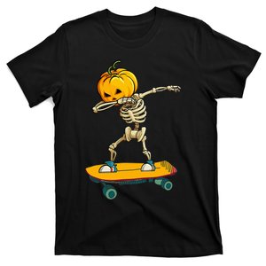 Spooky Skateboarder Halloween Costume Funny and Laidback T-Shirt