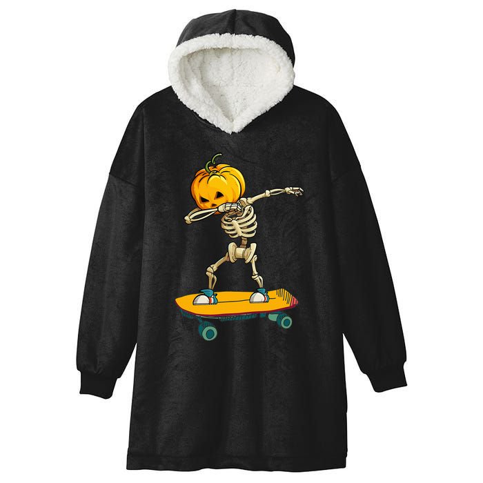 Spooky Skateboarder Halloween Costume Funny and Laidback Hooded Wearable Blanket