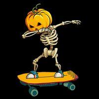 Spooky Skateboarder Halloween Costume Funny and Laidback Button