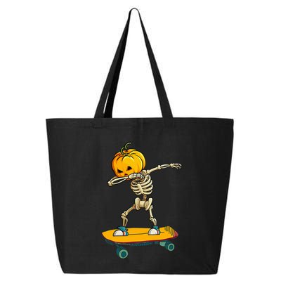 Spooky Skateboarder Halloween Costume Funny and Laidback 25L Jumbo Tote