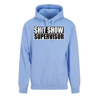 Show Supervisor Hilarious Vintage Unisex Surf Hoodie