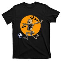 Soccer Skeleton Halloween Soccer Player Halloween T-Shirt