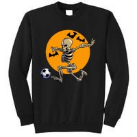 Soccer Skeleton Halloween Soccer Player Halloween Tall Sweatshirt