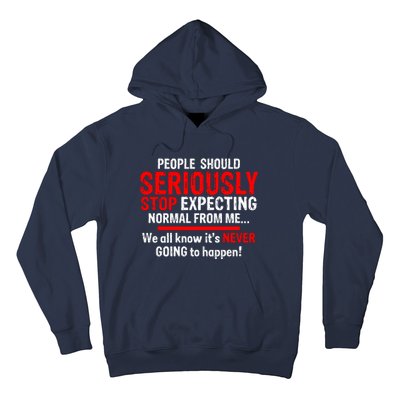 Sarcastic Sarcasm Humour Joke Quote Novelty Hoodie