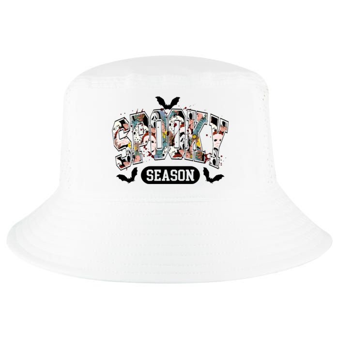 Spooky Season Halloween Horror Character Michael Jason Ghost Cool Comfort Performance Bucket Hat