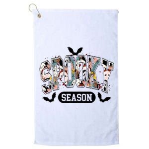 Spooky Season Halloween Horror Character Michael Jason Ghost Platinum Collection Golf Towel