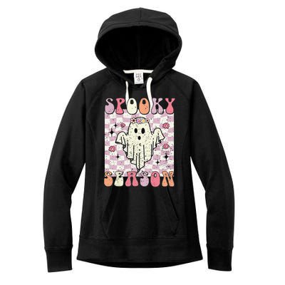 Spooky Season Halloween Season Spooky Babe Women's Fleece Hoodie