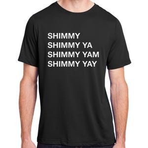 Shimmy Shimmy Hiphop Oldschool Rap 90s Music Adult ChromaSoft Performance T-Shirt