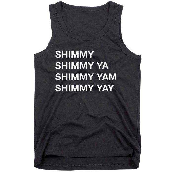 Shimmy Shimmy Hiphop Oldschool Rap 90s Music Tank Top