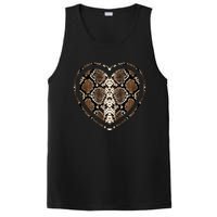 Snake Skin Heart Animal PosiCharge Competitor Tank