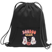 Spooky Squad Haunting Halloween Ghosts for Medical Heroes Sweatshirt Cinch Pack Bag