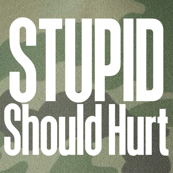 Stupid Should Hurt Legacy Tie Dye Trucker Hat