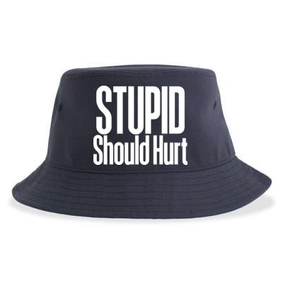Stupid Should Hurt Sustainable Bucket Hat