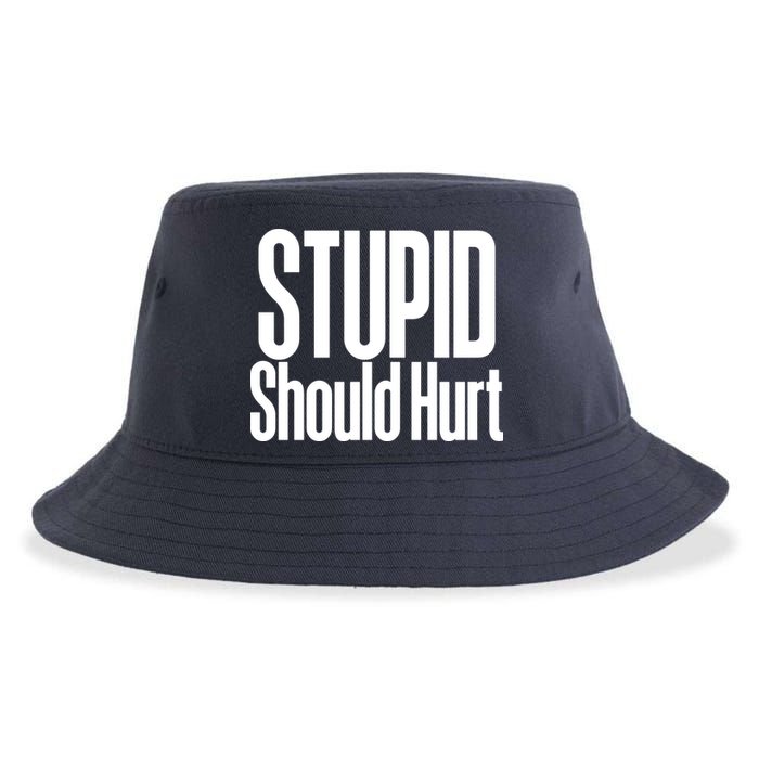 Stupid Should Hurt Sustainable Bucket Hat