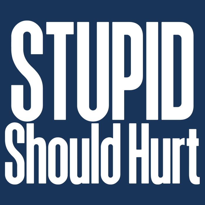 Stupid Should Hurt 16 in Basic Backpack