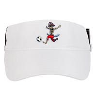 Soccer Skeleton Halloween Boy Soccer Pirate Halloween Adult Drive Performance Visor