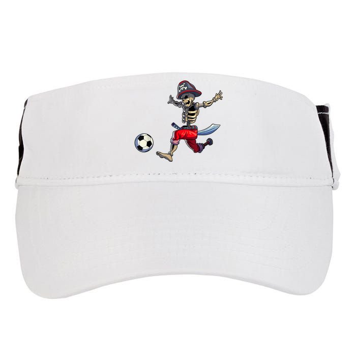 Soccer Skeleton Halloween Boy Soccer Pirate Halloween Adult Drive Performance Visor