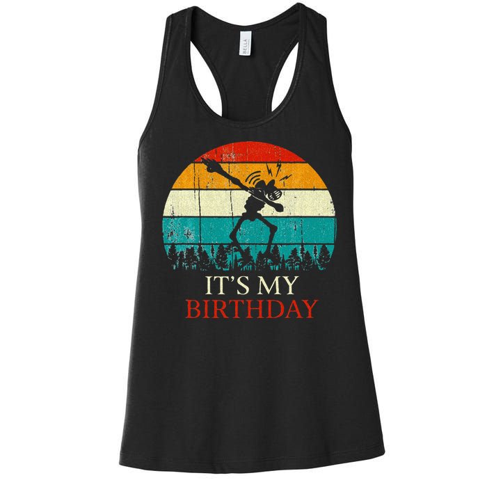 Sirenhead Siren Head Creepy Horror Birthday Gift Women's Racerback Tank