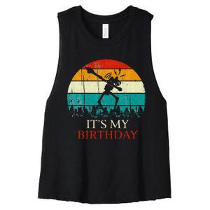 Sirenhead Siren Head Creepy Horror Birthday Gift Women's Racerback Cropped Tank