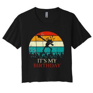 Sirenhead Siren Head Creepy Horror Birthday Gift Women's Crop Top Tee