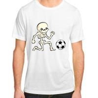 Soccer Skeleton Halloween Man Boy Soccer Player Funny Adult ChromaSoft Performance T-Shirt