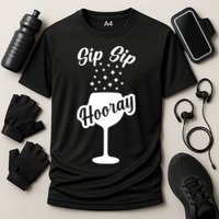 Sip Sip Hooray Bachelorette Gift Performance Shirt