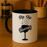 Sip Sip Hooray Bachelorette Gift Mug