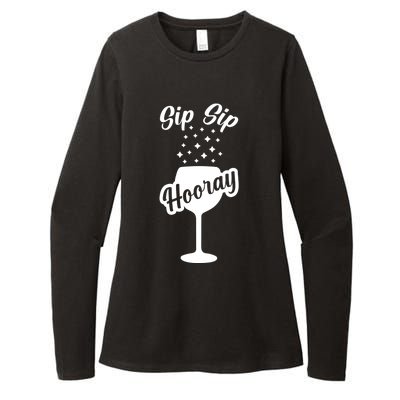 Sip Sip Hooray Bachelorette Gift Womens CVC Long Sleeve Shirt