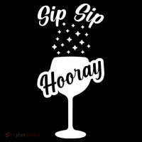 Sip Sip Hooray Bachelorette Gift Flatbill Hat