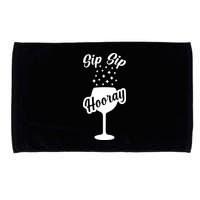 Sip Sip Hooray Bachelorette Gift Microfiber Hand Towel