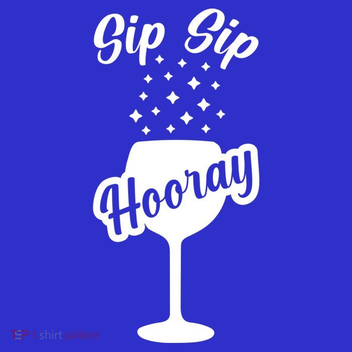 Sip Sip Hooray Bachelorette Gift Tall T-Shirt