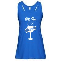 Sip Sip Hooray Bachelorette Gift Ladies Essential Flowy Tank