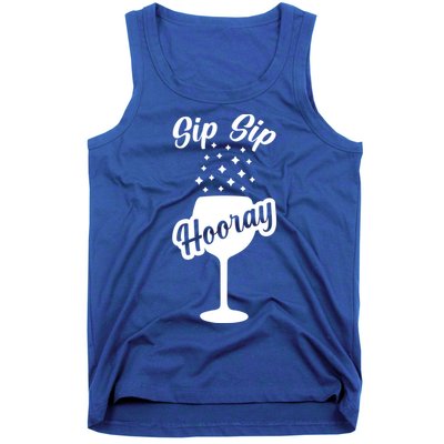 Sip Sip Hooray Bachelorette Gift Tank Top