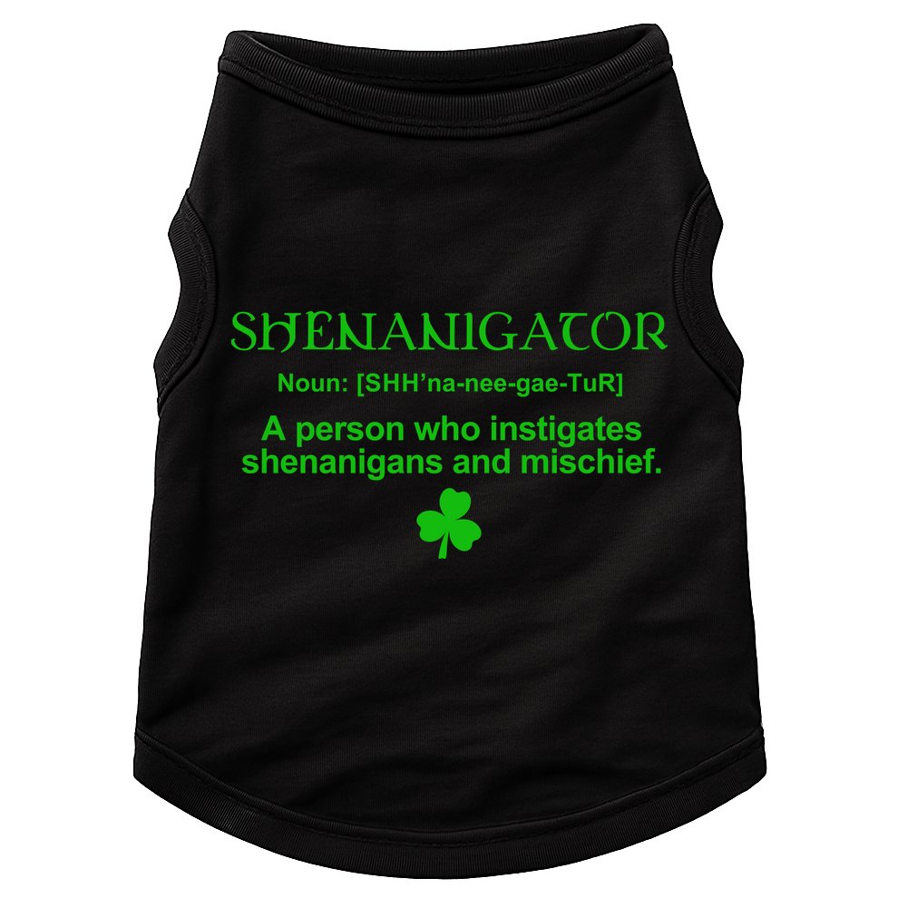 Shenanigator Doggie Tank