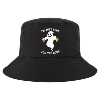 Spooky Season Halloween Pumpkin Spice Ghost Design Cool Comfort Performance Bucket Hat