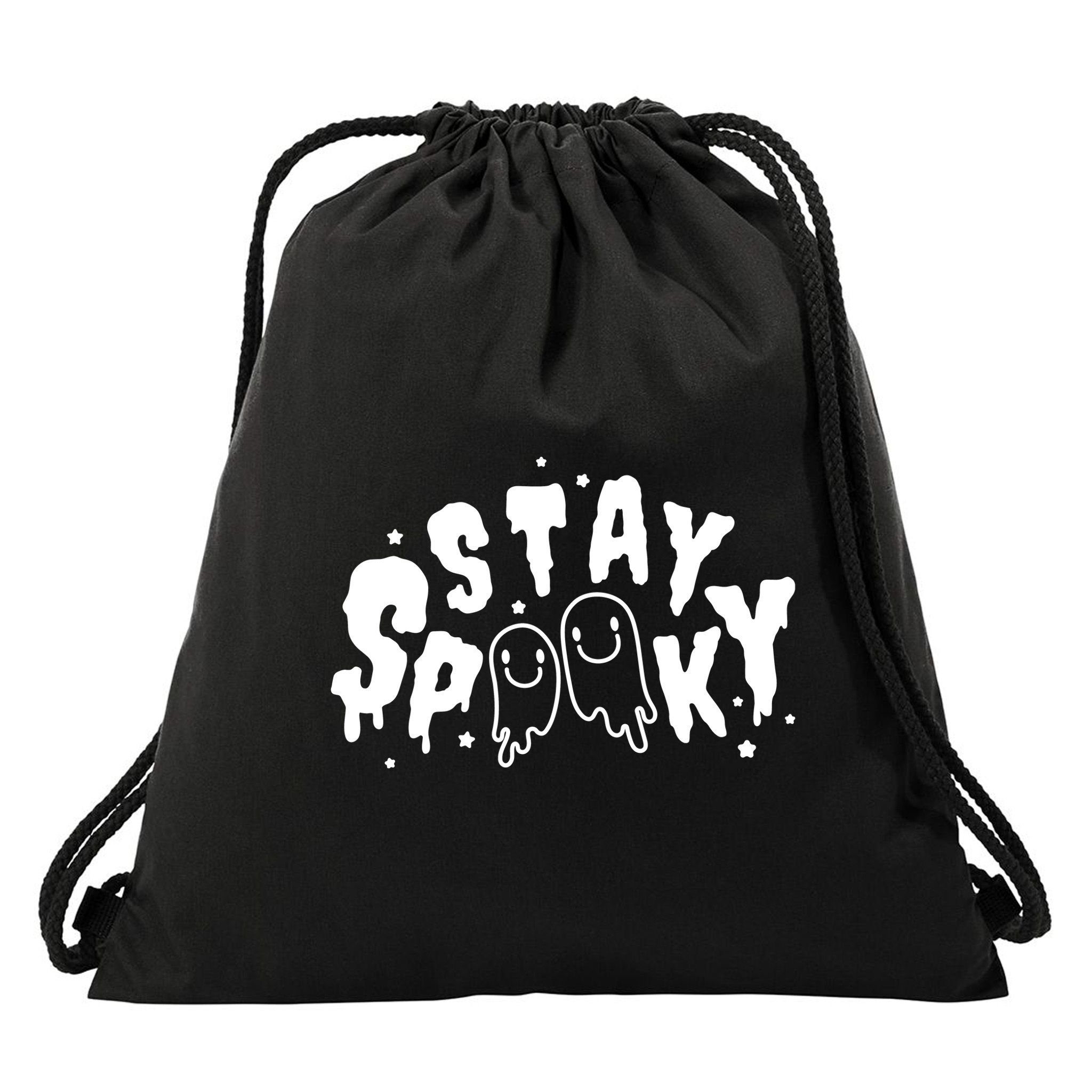 Stay Spooky Halloween Festive Drawstring Bag
