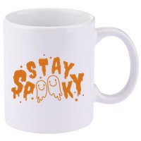 Stay Spooky Halloween Festive 11oz C Handle Ceramic Mug