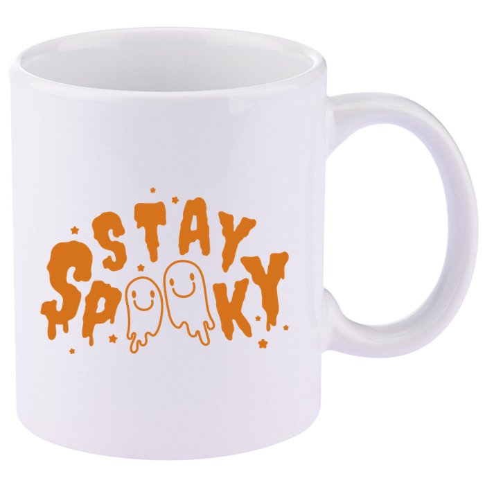 Stay Spooky Halloween Festive 11oz C Handle Ceramic Mug