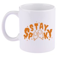 Stay Spooky Halloween Festive 11oz C Handle Ceramic Mug