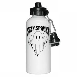 Stay Spooky Halloween Ghost Funny Gift Aluminum Water Bottle