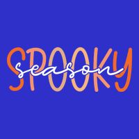 Spooky Season Halloween Spooky Vibes Autumn Fall Retro Gift 16 in Basic Backpack