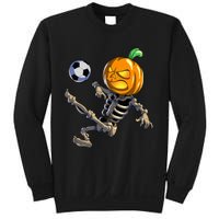 Soccer Skeleton Halloween Soccer Halloween Sweatshirt