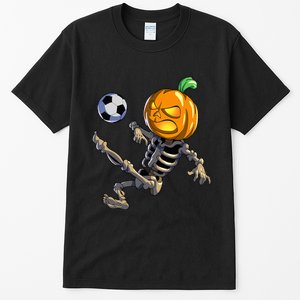 Soccer Skeleton Halloween Soccer Halloween Tall T-Shirt