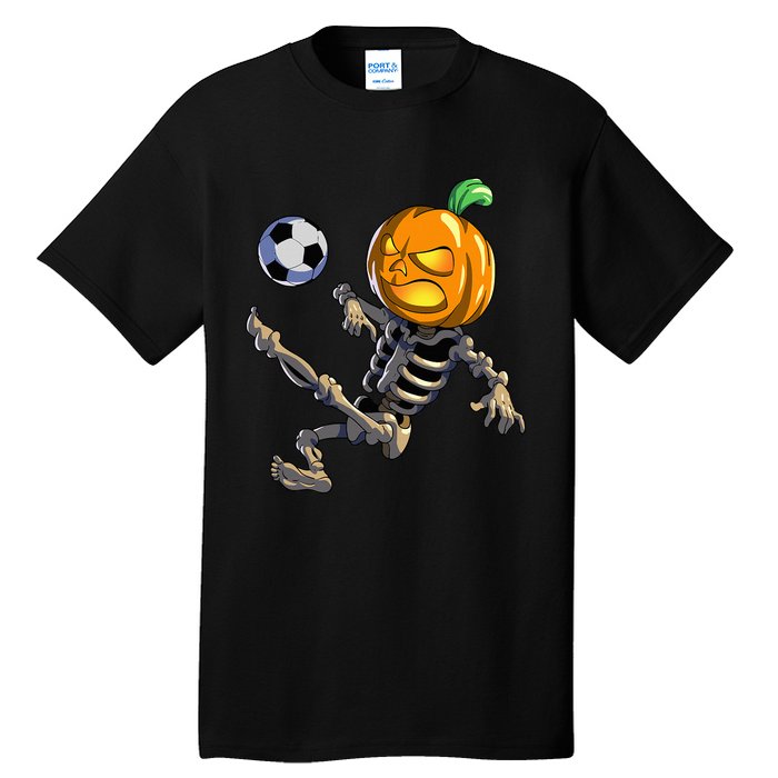 Soccer Skeleton Halloween Soccer Halloween Tall T-Shirt