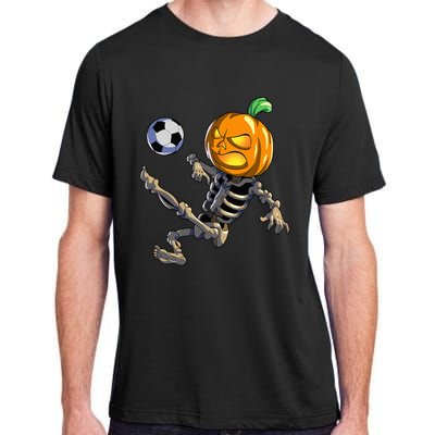 Soccer Skeleton Halloween Soccer Halloween Adult ChromaSoft Performance T-Shirt