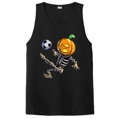 Soccer Skeleton Halloween Soccer Halloween PosiCharge Competitor Tank