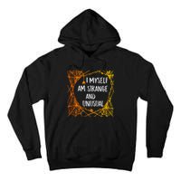 Spooky Spider Halloween Retro Tall Hoodie