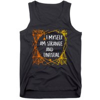 Spooky Spider Halloween Retro Tank Top