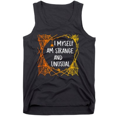 Spooky Spider Halloween Retro Tank Top