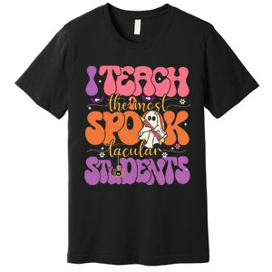 Spooktacular Students Halloween Teacher Gift Premium T-Shirt